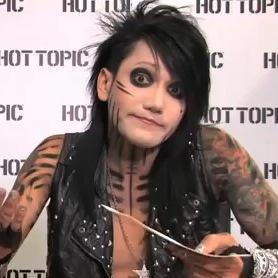 Bassist for Black Veil Brides, Hello Kitty enthusiast, party animal. Sex, drugs & rock'n'roll really does apply to me.