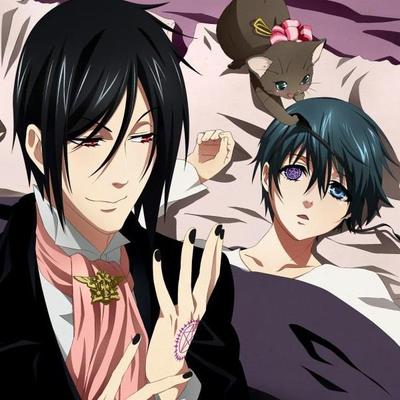 黒執事ﾚｱ画像まとめ シエル さっきアバーラインが どこから来たんだい お家分かる 案内できる って首輪をつけた犬に職務質問していた 犬はお手をしていた