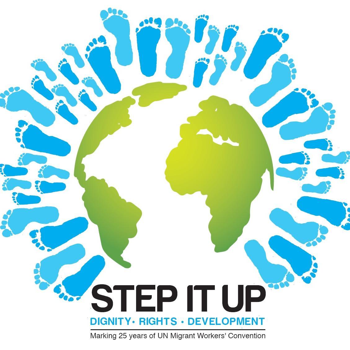 cmw25_stepitup's profile picture. Commemorating 25 years of the UN Migrant Workers Convention