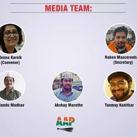 Official handle of @AAPMaharashtra's Media Cell