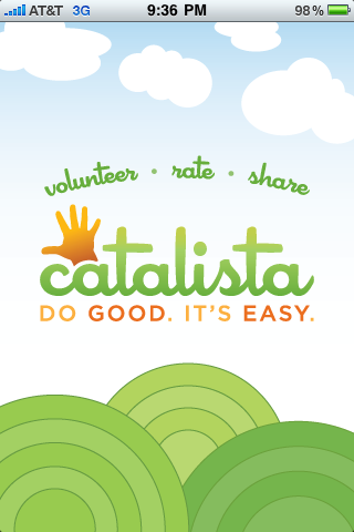 We’re an iPhone and Android App that connects you with local volunteer oppos; rate them & share your good deeds with your friends on Fbook!