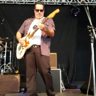 Músico, tocador de Blues