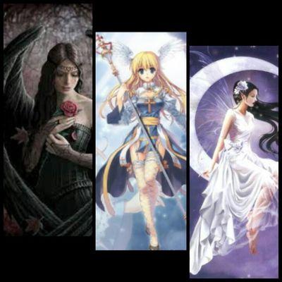 Celine:i am a,fallen one/Hope:i am a gardian of light and sister from Celine/Luna: i am a moon fairy#OpenRP#Multivers#Celine&Hope are#immortal