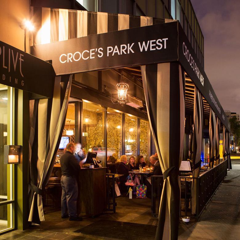 Croce's Park West in Bankers Hill offers Contemporary American Cuisine (small plates, half & full portions), an Award Winning Wine List & Live Music nightly!