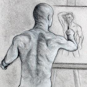 #figuredrawing #lifedrawing community of male-identified artists all skill levels #bodypositivity @shungaboy Seeking experienced male models w lighting send DM