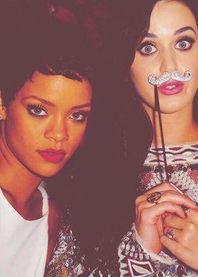Katy Perry and Rihanna the bests!
