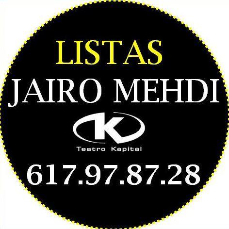 ListaJairoMehdi's profile picture. RRPP // Listas gratis, reservados, promociones y muchos mas.  Guest list for free, VIP, discounts and a lot more. +INFO: 617978728