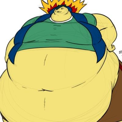 A large Typhlosion, with a gut to match. His ego isn't even comparable to his stomach. He's rather hasty, and loves to play with fire. (Level 75)
