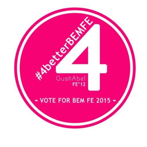Official account Calon Ketua BEM FE UNJ Nomor 4 Gusti Abelazwardy Fajrien | Untuk FE yang Lebih Baik | Berkontribusi dalam Kebersamaan | CP : 085888201037