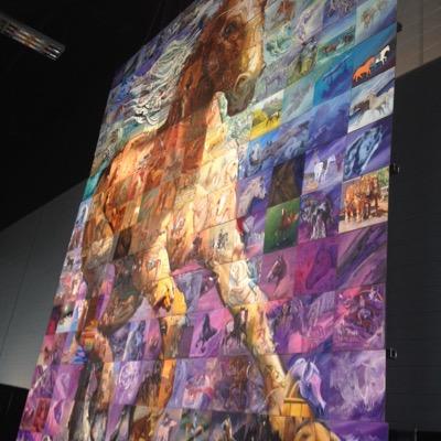 Art That Awes and Inspires. Lewis Lavoie, Phil Alain and Paul Lavoie uniting art and artists from around the world into unified mural mosaic masterpieces
