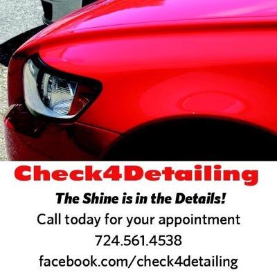 We take pride in every detail! Stand out! Because the shine is in the details!