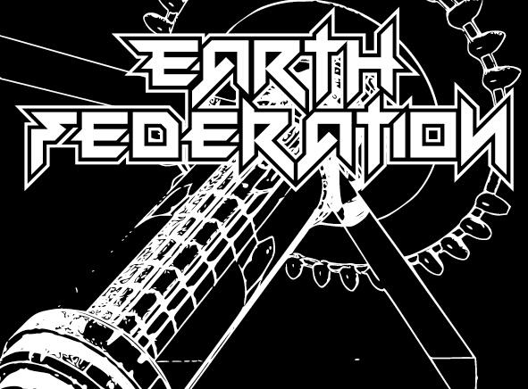 Grindcore Band EARTH FEDERATION/HEVI(Vo:exCORRUPTED)/RAPUNZEL(Gt:DISGUNDER)/AMANO(Bass)/SUGITA(ds:desire of the moth)