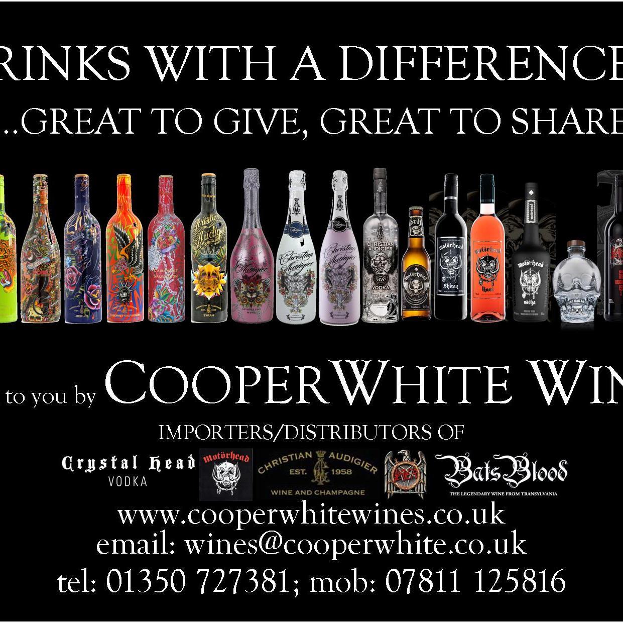Drinks with a Difference with vibrant branding. Official UK importers of Christian Audigier/Motorhead/Slayer brands. Bats Blood/Crystal Head distributors.