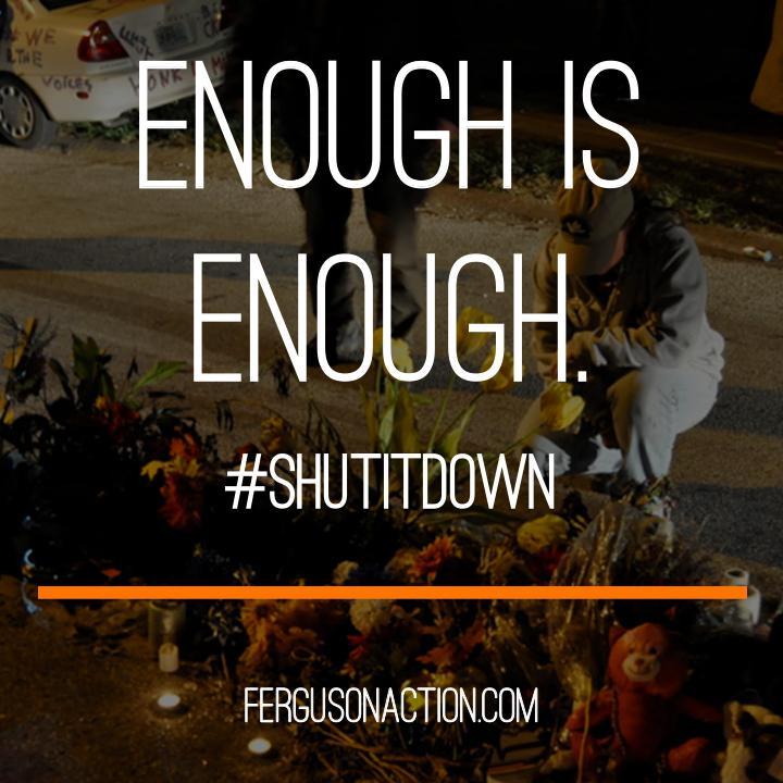 We stand united against police violence. Ferguson is everywhere. Join us.