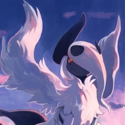 engaged to: @SolaraBlaziken /female absol im the disaster pokemon i am smart and friendly i love to battle and i am able to mega evolve. trainer: @Rome4Battle