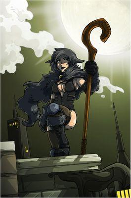 Mary had a little lamb who's fleece was black as coal, she quickly kicked it to the curb when it was just a foal. (Batman RP. Refers to Pyg as her father.)