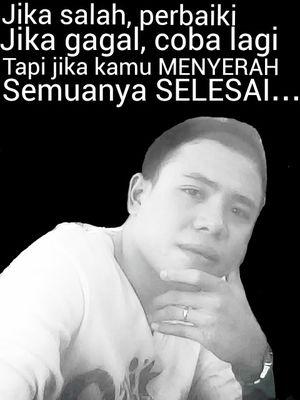 DPutrabima's profile picture. Gak ada kata gagal semasih kita berusaha untuk maju.