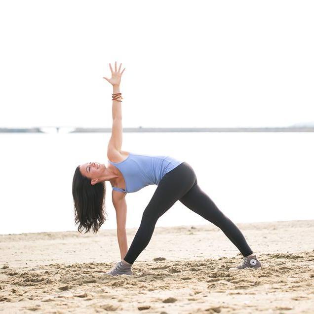 Things I do: drink wine, code emails, teach yoga. Not always in that order. 
[ photo credit: @TR_yogi ]