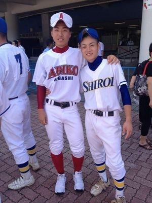 白井高校２年野球部31代目主将