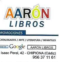 Librería virtual de reciente creación, especializada en todo tipos de libros, nuevos,descatalogados y libros curiosos, música y videos. aaronlibros@yahoo.es