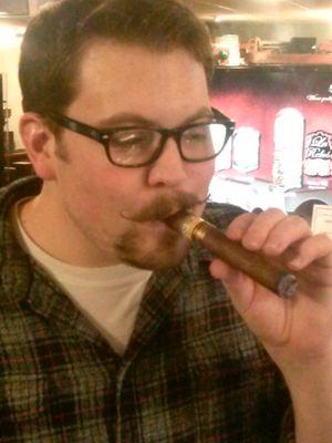 Cigar Smoker, Style Icon, Man About Town, and Majordomo at 7~20~4 Cigars