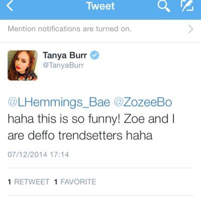 @TanyaBurr replied to my tweet☺️,early christmas present or what! 07|12|14