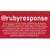 rubyresponsecluster (@rubyresponse) Twitter profile photo rubyresponsecluster (@rubyresponse) Twitter profile photo