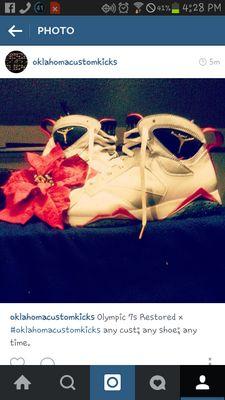 Contact us Email: oklahomacustomkicks@yahoo.com