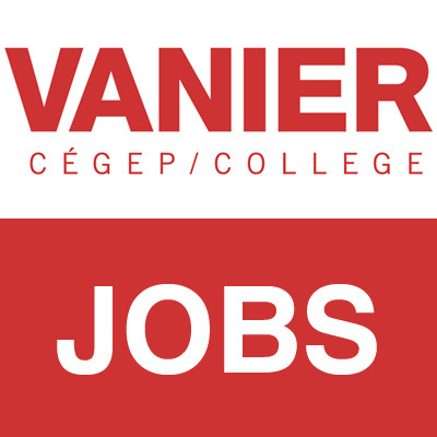 Possibilités d'emploi au Collège Vanier, un cégep anglophone situé à Montréal. Employment opportunities at Vanier College, an English Cégep located in Montréal.