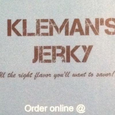 Kleman's Jerky has all the right flavor you'll want to savor!! Follow us on Facebook: klemansjerky