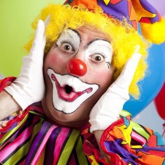 ich Clown, lustig, nett , haha