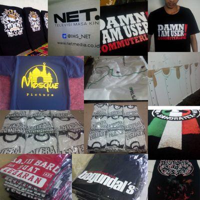 Jasa Sablon Kaos, Bordir & Konveksi,
T-Shirt | Poloshirt | Sweater | Hoodie |  Order Contact :  082137433655 / 51FC686C
SABLON KAOS JAKARTA