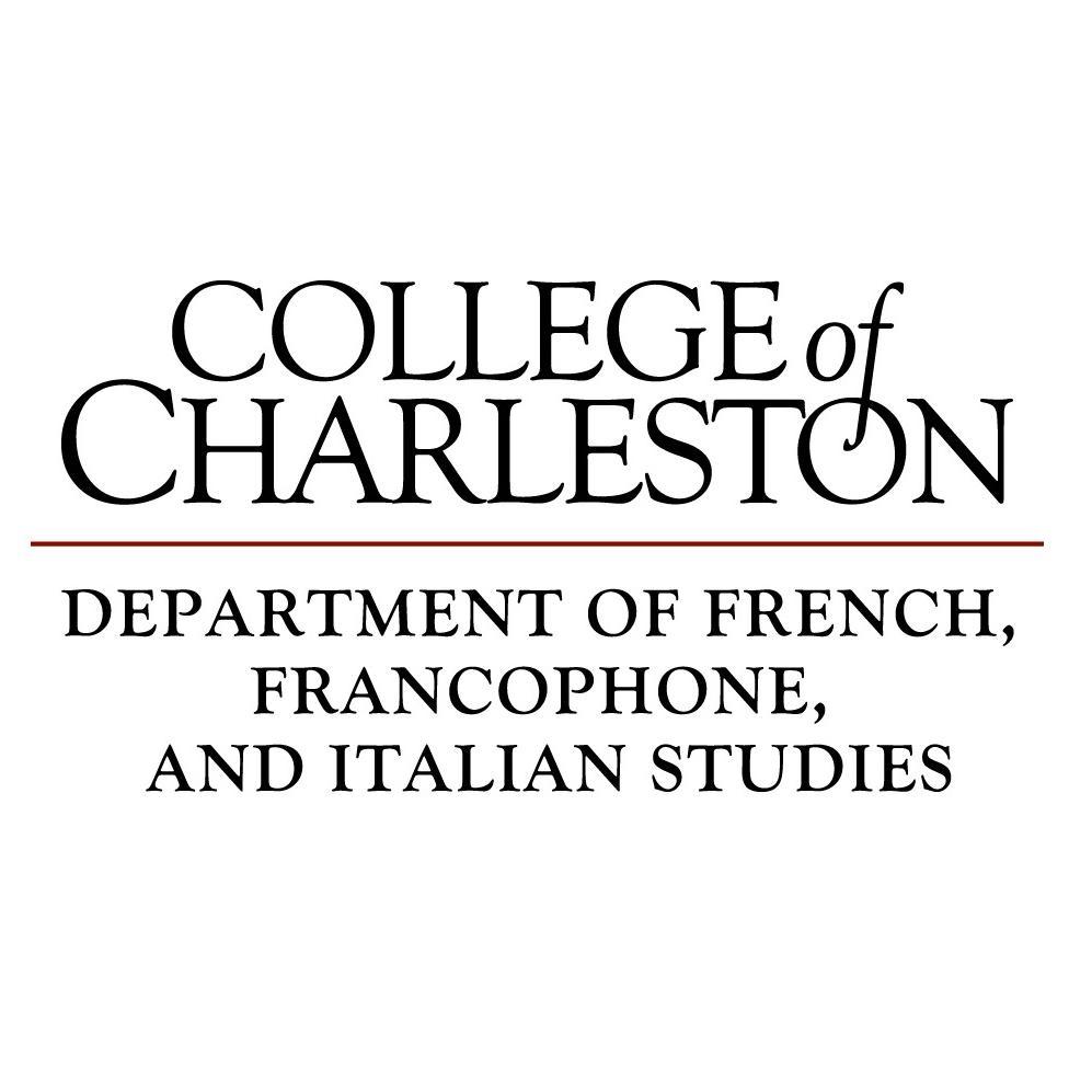 Department of French, Francophone and Italian Studies at @CofC