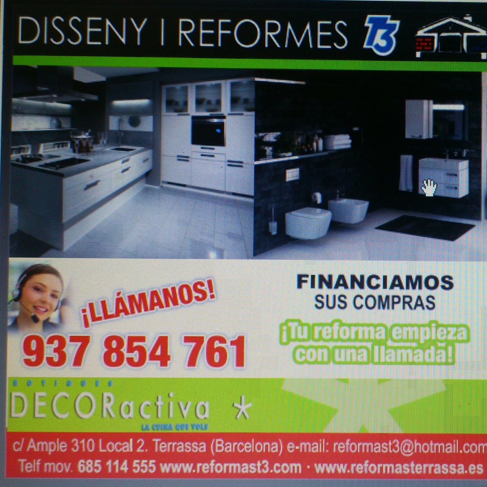 Disseny i Reformes T3 es una empresa con amplia experiencia en el sector, especializada en cocinas y reformas integrales de su hogar