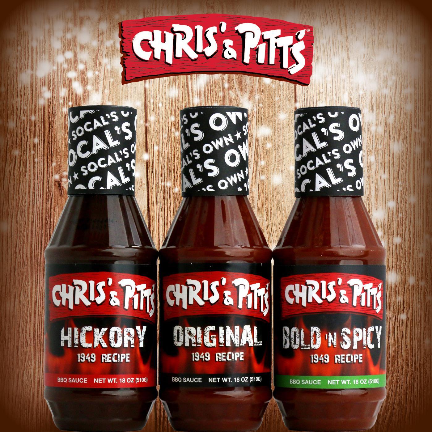 This is SoCal's BBQ Sauce, evolved. Chris & Pitts is truly the best in the west... since 1949. Available at all SoCal grocery stores.