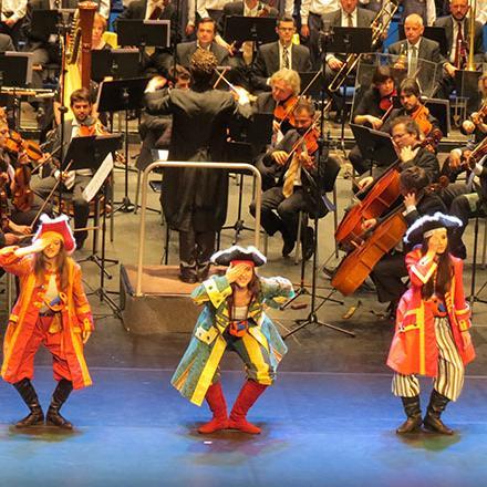 Musical infantil para orquesta sinfónica, coro infantil y ballet