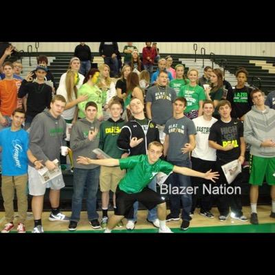 blazer pride ⚡️ EHS student section ⚡️
we bleed green