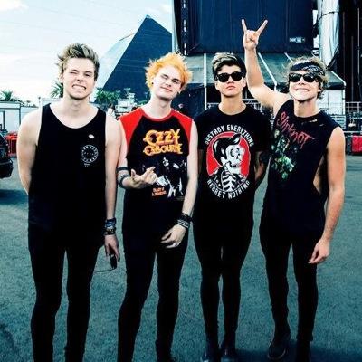 Some bands look at you and make you want to have sex. 5SOS look at you and makes you feel like you´ve had sex.