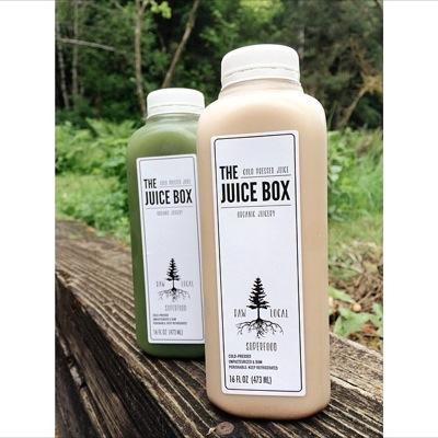 Hello! We are The Juice Box Organic Juicery! Bring you the first #cold-pressed juice #DRIVETHRU in the country! We make healthy choices convenient!