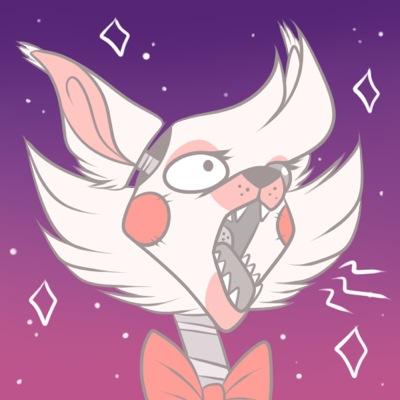 H-hi, my name's Mangle. I-I don't want to h-hurt you.. I just w-want to be friends..
