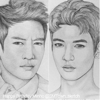 I'm a SMTown fanbase that does sketches of my favorite SM idols! ^^ a boring Architect by day & a mad Fan-Artist by night.no folbk thanks