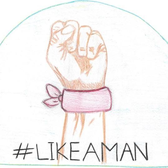 This campaign shows that women are able to succeed in male dominated careers #LIKEAMAN| campaign for feminism - Suha, Rama, Sidra, Maria