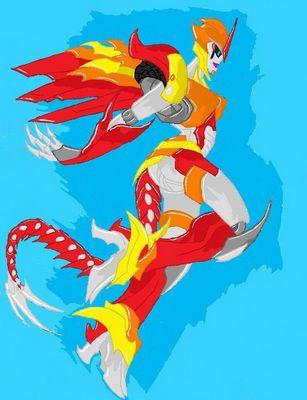 A femme predacon, name is Light Dust.I love transformers their awesome.#Taken by @predaking_.I'm on no one side at all I'm mainly netrual.