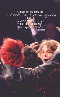 5SOS + YouTube + Twitter + Food + Sleep = My life
