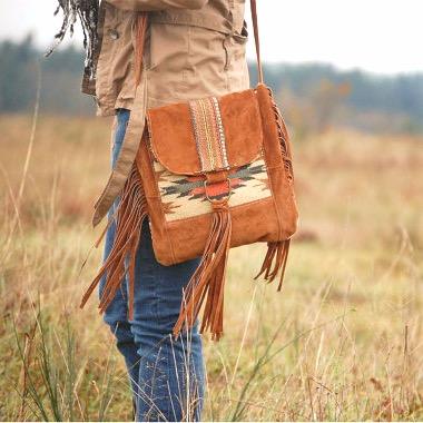 Etsy Shop Owner . A bit Bohemian Gypsy and a tad Cowgirl Western .. Repurposed leather, beads and vintage lace bagz and accessories!!
