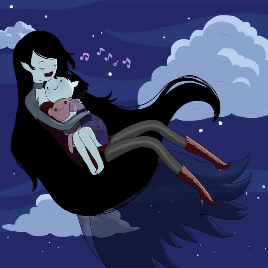 Marceline: 1004 yaşında bir vampir kızdır. Çılgın, deli dolu ve korkusuz biridir.