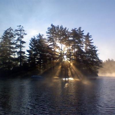 I spend time in Maine.
