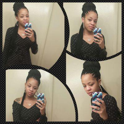 Ky's Mommy.. Blessed & Highly Favored..My son holds the  to my