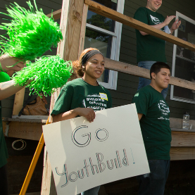 Official Twitter for the YouthBuild USA Green Initiative.