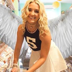 The name's Rydel, and I have an obsession with sparkly things. And British people. [(021615) Rose Lyn and Brishan Micheal]
